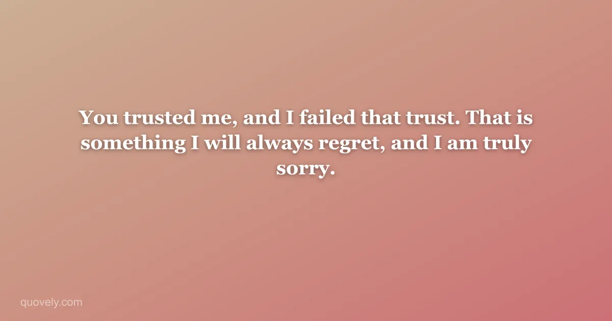 You trusted me, and I failed that trust. That is something I will always regret, and I am truly sorry. — Apology message from Quovely